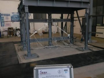Testing of seismic demands for deformation, capacity and control in new self-centering steel frame girders with concentric bracings, part of the project of the Seismology and Earthquake Engineering Research Infrastructure Alliance for Europe (SERA)(2017 – 2020)