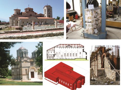 Design of seismically resistant structural systems for rebuilding/reconstruction of historic monuments in the country (Investor: the Macedonian Orthodox church, Cultural Heritage Protection Office of R. N. Macedonia).