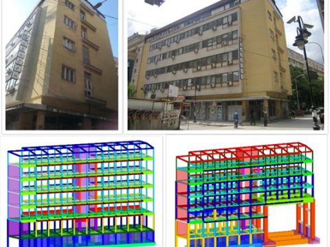 Project: Study of possibilities and conditions for widening Goce Delchev Boulevard with a solution for adaptation and strengthening of MAKOTEKS building, Skopje, 2013 – 2015 (Investor: Skopje city).