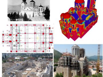 Reconstruction and seismic strengthening of the Cathedral Church in Mostar after bombing in 1992 (2011)