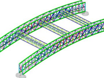 Testing of seismic stability of a roof structure in the VIP arena within the “Boris Trajkovski” Sports Centre in Skopje (mathematical model)