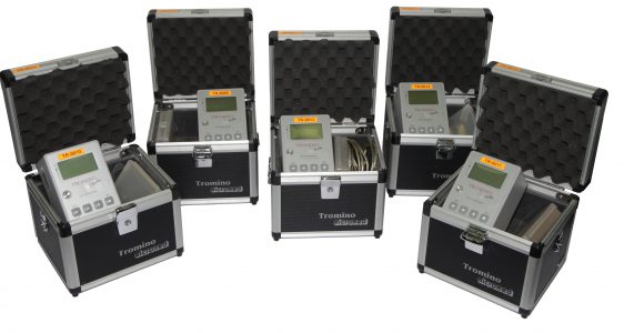 Equipment for measurement of microtremors (TROMINO)