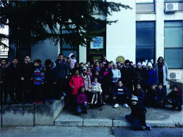 With pupils from the primary school “Gjorgjija Puleski”, Skopje (12.02.2018)