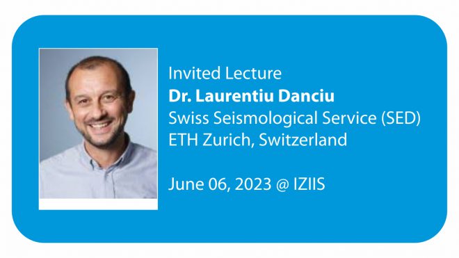 Invited Lecture by Dr. Laurentiu Danciu